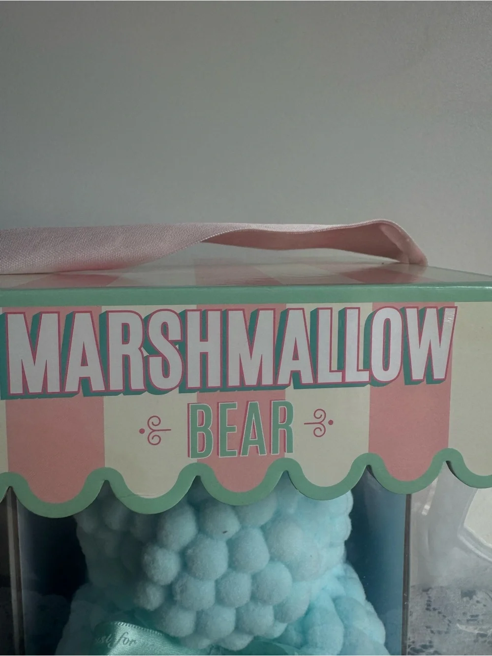 💗5 for $25💗 Motion Design Always & Forever Mint Marshmallow Bear Decor Plush